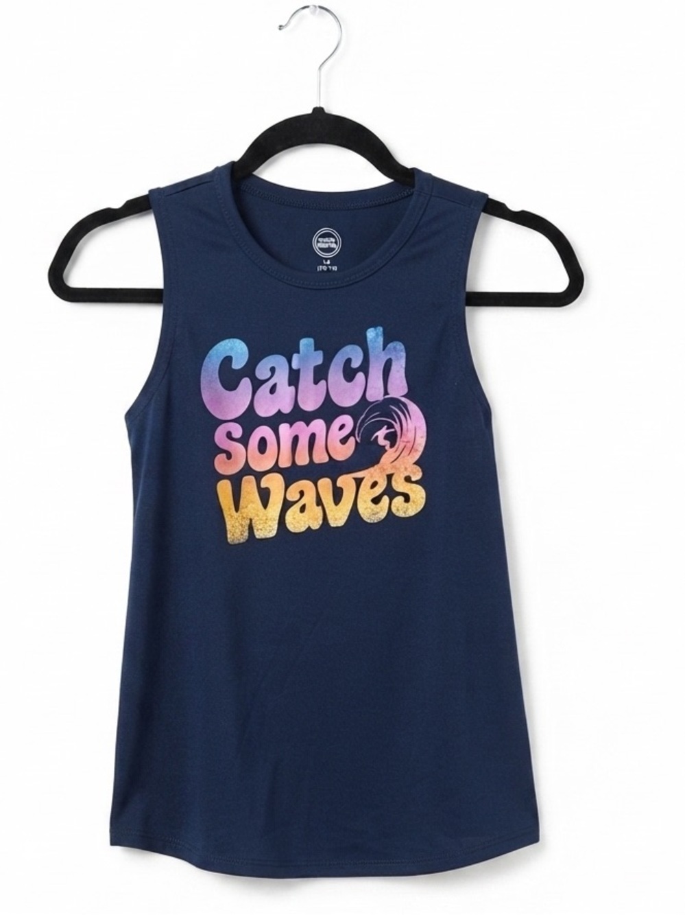 Wonder Nation Navy 'Catch Some Waves' Tank